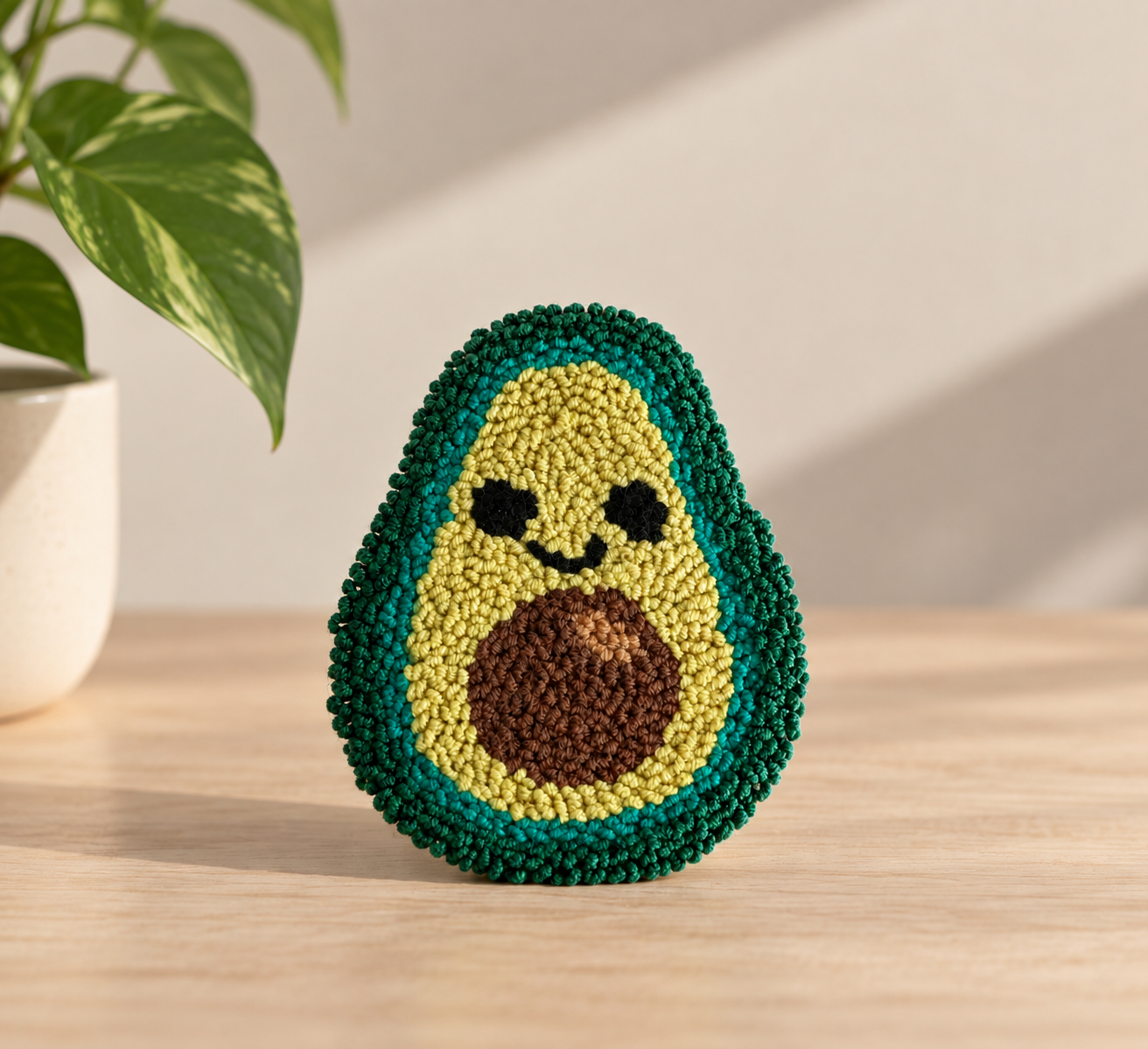 Avocado Rug Mug Coaster