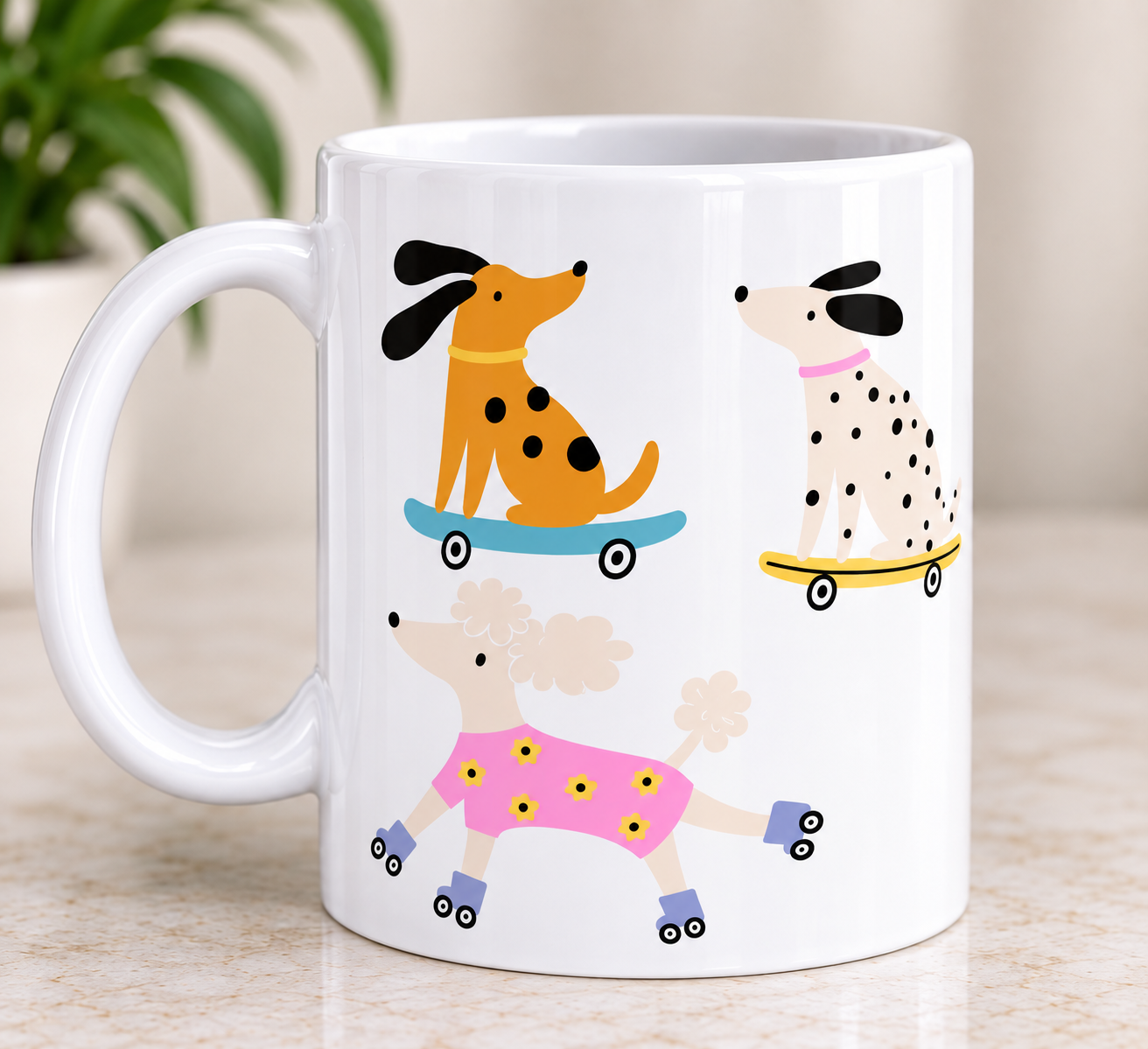 Paws and Roll Mug