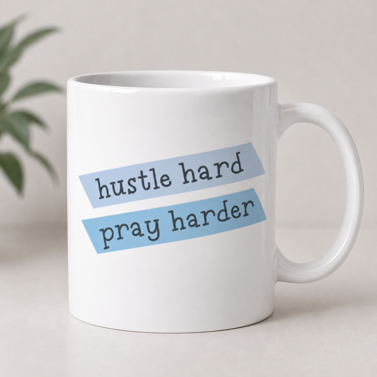 Hustle & Pray Mug
