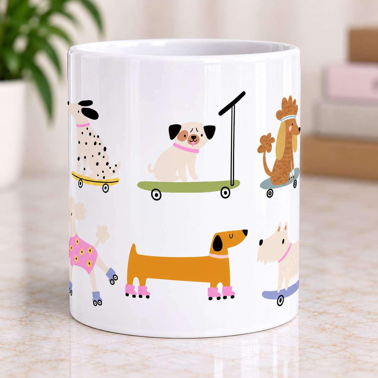 Paws and Roll Mug