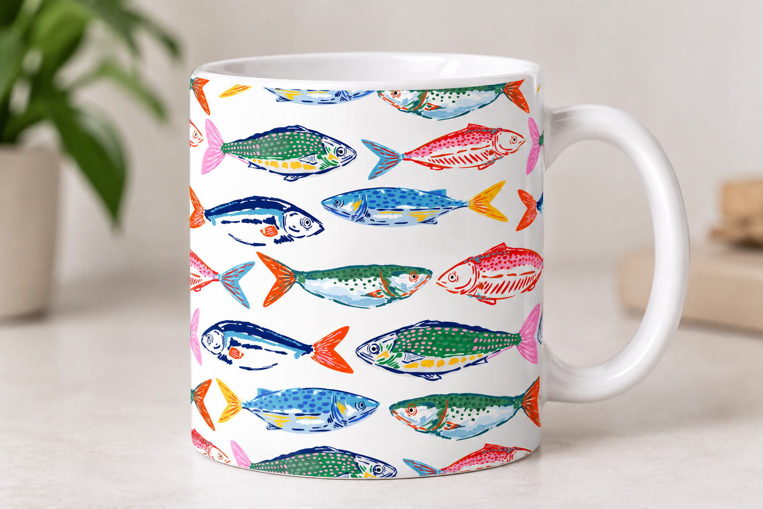 School of Fish Mug