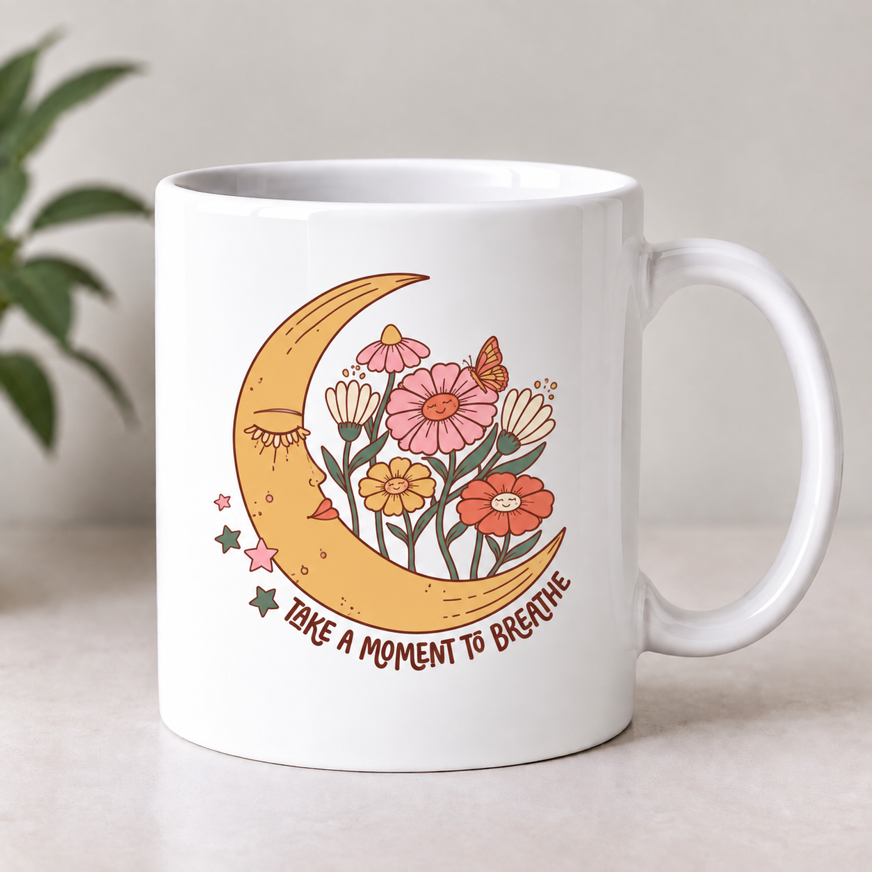 Take a Moment to Breathe Mug